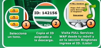 �C�mo descargar los Ringtones?