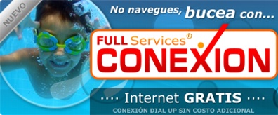 Conectate GRATIS a Internet con FULL Services!